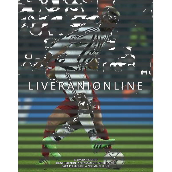 UEFA Champions League 2015/2016 Ottavi di Finale Torino - 23.02.2016 Juventus-Bayern Monaco Nella Foto:pogba lahm /Ph.Vitez-Ag. Aldo Liverani