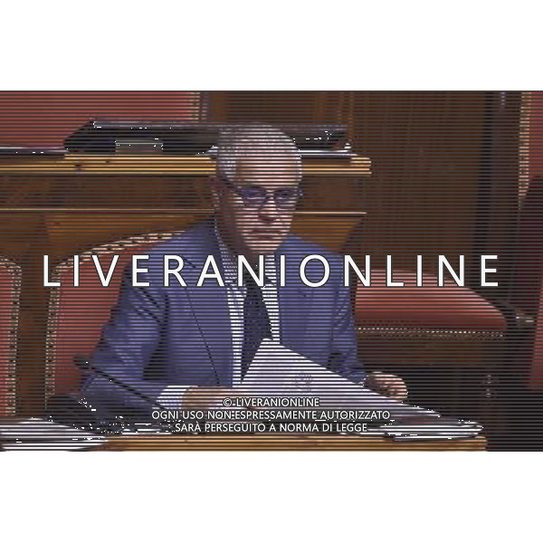 Palazzo Madama discussione del disegno di legge Mille Proroghe Roma - 24.02.2016 - nella foto: Roberto Formigoni / Ph. Corradetti - Ag. Aldo Liverani Sas