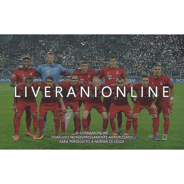 UEFA Champions League 2015/2016 Ottavi di Finale Torino - 23.02.2016 Juventus-Bayern Monaco Nella Foto:Bayern Monaco Squadra Formazione Neuer,Alcantara,Lewandowski,Robben,Costa,Bernat,Lahm,Vidal,Muller,Alaba,Kimmich /Ph.Vitez-Ag. Aldo Liverani