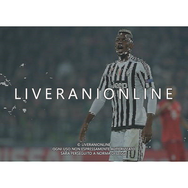 UEFA Champions League 2015/2016 Ottavi di Finale Torino - 23.02.2016 Juventus-Bayern Monaco Nella Foto:Pogba Paul /Ph.Vitez-Ag. Aldo Liverani