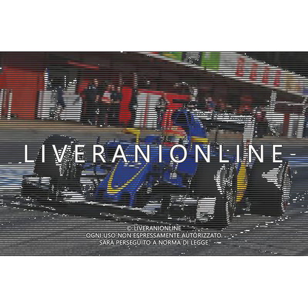 Felipe Nasr (BRA) Sauber C34. 24.02.2016. Formula One Testing, Day Three, Barcelona, Spain. Wednesday. AG ALDO LIVERANI SAS ONLY ITALY