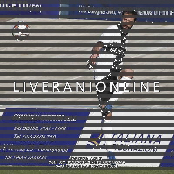 F.C. FORLí vs PARMA CALCIO 1913, Campionato di Calcio Serie D, Girone D, 28» giornata, 21/02/2016, nella foto: CACCIOLI LUCA, IN AZIONE, ©Claudio Zamagni/AGENZIA ALDO LIVERANI S.A.S.