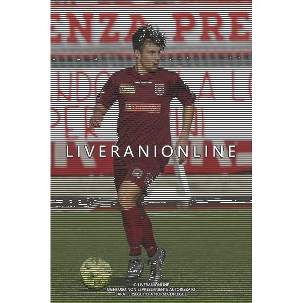 RIMINI vs PONTEDERA, Campionato di Calcio Lega Pro, Girone B, 23» giornata, 20/02/2016, nella foto: DISANTO FRANCESCO, IN AZIONE, ©CLAUDIO ZAMAGNI/AGENZIA ALDO LIVERANI S.A.S.