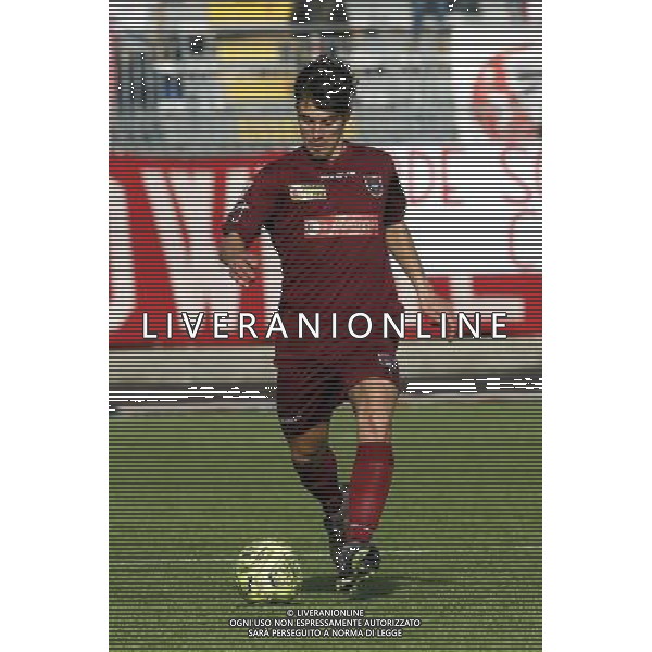 RIMINI vs PONTEDERA, Campionato di Calcio Lega Pro, Girone B, 23» giornata, 20/02/2016, nella foto: GEMIGNANI DANIEL, IN AZIONE, ©CLAUDIO ZAMAGNI/AGENZIA ALDO LIVERANI S.A.S.