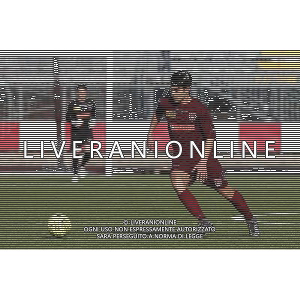 RIMINI vs PONTEDERA, Campionato di Calcio Lega Pro, Girone B, 23» giornata, 20/02/2016, nella foto: gemignani daniel, IN AZIONE, ©CLAUDIO ZAMAGNI/AGENZIA ALDO LIVERANI S.A.S.