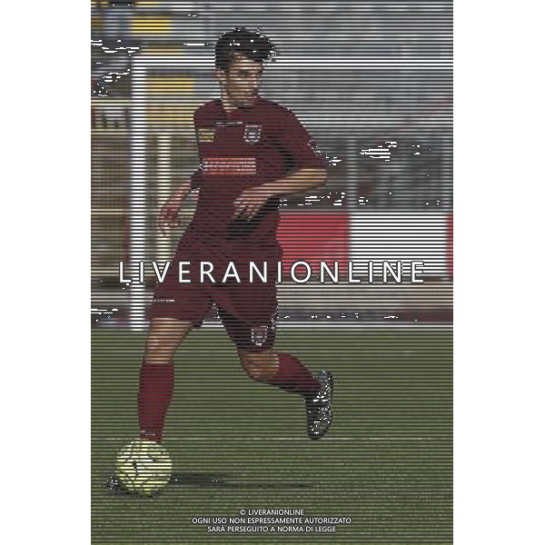 RIMINI vs PONTEDERA, Campionato di Calcio Lega Pro, Girone B, 23» giornata, 20/02/2016, nella foto: GEMIGNANI DANIEL, IN AZIONE, ©CLAUDIO ZAMAGNI/AGENZIA ALDO LIVERANI S.A.S.