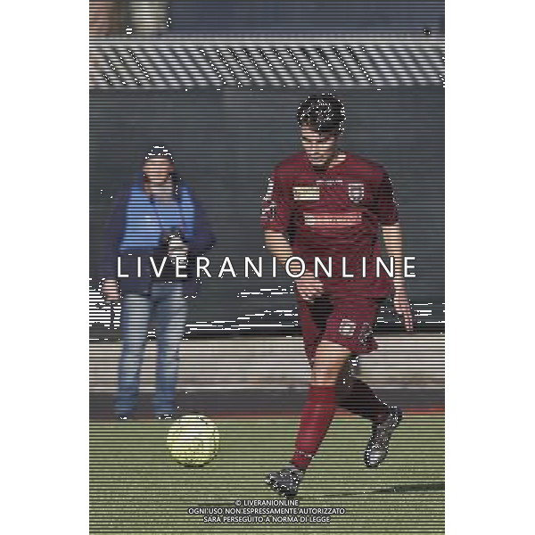 RIMINI vs PONTEDERA, Campionato di Calcio Lega Pro, Girone B, 23» giornata, 20/02/2016, nella foto: GEMIGNANI DANIEL, CARICA IL TIRO, ©CLAUDIO ZAMAGNI/AGENZIA ALDO LIVERANI S.A.S.