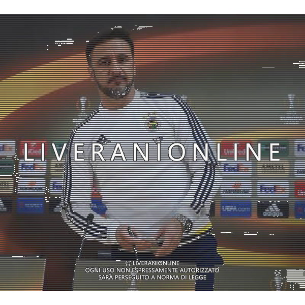 Fenerbahce\' s head coach Vitor Pereira gives a press conference on the eve of the team\' s UEFA Europa League football match against Lokomotiv Moscow, on February 24, 2016 at the Lokomotiv stadium in Moscow , Russia. RZYM KONFERENCJA PRASOWA LIGA EUROPY SEZON 2015/2016 PILKA NOZNA FOT. SESKIM/NEWSPIX.PL TURKEY, UK, AUSTRIA AND GERMANY OUT !!! --- Newspix.pl / AGENZIA ALDO LIVERANI SAS - ITALY ONLY EDITORIAL USE ONLY - Conferenza Stampa Galatasaray Europa League - 24.02.2016