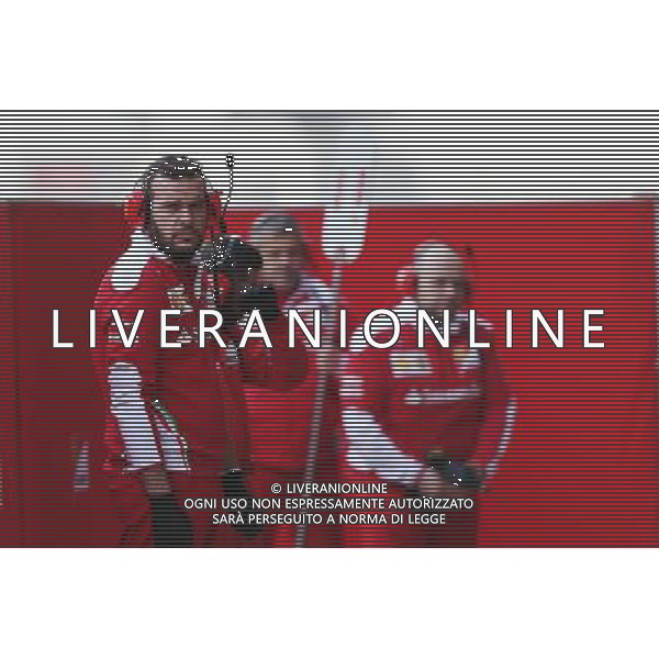 Ferrari mechanics. 25.02.2016. Formula One Testing, Day Four, Barcelona, Spain. Thursday. AG ALDO LIVERANI SAS ONLY ITALY