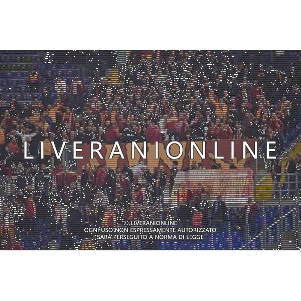 UEFA Europa League 2015-2016 sedicesimi ritorno - Roma - 25.02.2016 - Stadio Olimpico - Lazio vs Galatasaray - nella foto: tifosi del Galatasaray /Ph. Corradetti - Ag. Aldo Liverani Sas / AGENZIA ALDO LIVERANI SAS