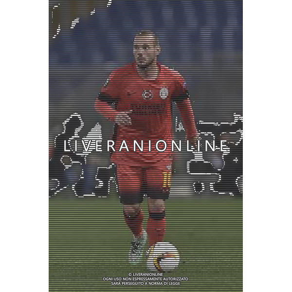 UEFA Europa League 2015-2016 sedicesimi ritorno - Roma - 25.02.2016 - Stadio Olimpico - Lazio vs Galatasaray - nella foto: Wesley Sneijder /Ph. Corradetti - Ag. Aldo Liverani Sas / AGENZIA ALDO LIVERANI SAS