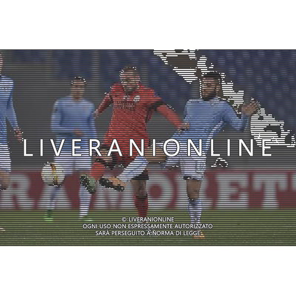 UEFA Europa League 2015-2016 sedicesimi ritorno - Roma - 25.02.2016 - Stadio Olimpico - Lazio vs Galatasaray - nella foto: Wesley Sneijder e Felipe Anderson /Ph. Corradetti - Ag. Aldo Liverani Sas / AGENZIA ALDO LIVERANI SAS