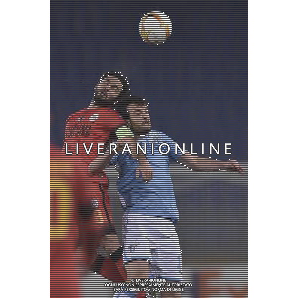 UEFA Europa League 2015-2016 sedicesimi ritorno - Roma - 25.02.2016 - Stadio Olimpico - Lazio vs Galatasaray - nella foto: parolo e selcuk inan /Ph. Corradetti - Ag. Aldo Liverani Sas / AGENZIA ALDO LIVERANI SAS