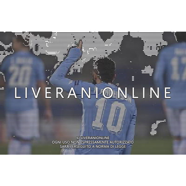 UEFA Europa League 2015-2016 sedicesimi ritorno - Roma - 25.02.2016 - Stadio Olimpico - Lazio vs Galatasaray - nella foto: esultanza dopo il gol di felipe anderson /Ph. Corradetti - Ag. Aldo Liverani Sas / AGENZIA ALDO LIVERANI SAS