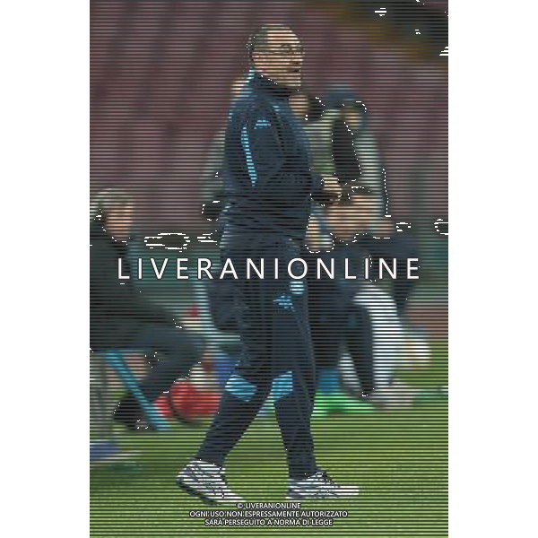 NAPOLI - VILLARREAL UEFA Europa League 2015-2016 sedicesimi ritorno 25.02.2016 NELLA FOTO MAURIZIO SARRI ©MOSCA / AGENZIA ALDO LIVERANI SAS