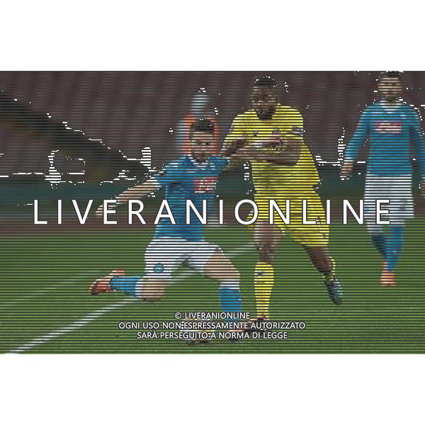 NAPOLI - VILLARREAL UEFA Europa League 2015-2016 sedicesimi ritorno 25.02.2016 NELLA FOTO MERTENS ©MOSCA / AGENZIA ALDO LIVERANI SAS