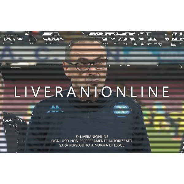 NAPOLI - VILLARREAL UEFA Europa League 2015-2016 sedicesimi ritorno 25.02.2016 NELLA FOTO MAURIZIO SARRI ©MOSCA / AGENZIA ALDO LIVERANI SAS