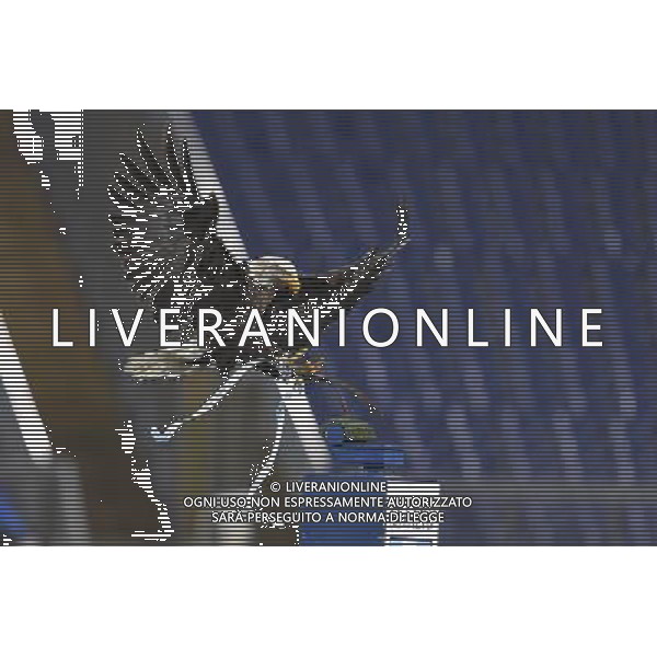 UEFA Europa League 2015-2016 sedicesimi ritorno - Roma - 25.02.2016 - Stadio Olimpico - Lazio vs Galatasaray - nella foto: L\'aquila Olimpia /Ph. Corradetti - Ag. Aldo Liverani Sas/ AGENZIA ALDO LIVERANI SAS