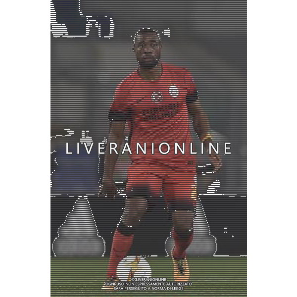UEFA Europa League 2015-2016 sedicesimi ritorno - Roma - 25.02.2016 - Stadio Olimpico - Lazio vs Galatasaray - nella foto: AurÃ©lien Chedjou /Ph. Corradetti - Ag. Aldo Liverani Sas/ AGENZIA ALDO LIVERANI SAS
