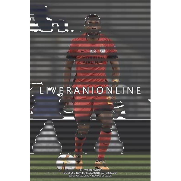 UEFA Europa League 2015-2016 sedicesimi ritorno - Roma - 25.02.2016 - Stadio Olimpico - Lazio vs Galatasaray - nella foto: AurÃ©lien Chedjou /Ph. Corradetti - Ag. Aldo Liverani Sas/ AGENZIA ALDO LIVERANI SAS