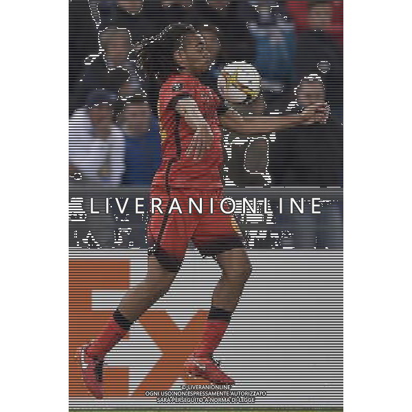 UEFA Europa League 2015-2016 sedicesimi ritorno - Roma - 25.02.2016 - Stadio Olimpico - Lazio vs Galatasaray - nella foto: Jason Denayer /Ph. Corradetti - Ag. Aldo Liverani Sas/ AGENZIA ALDO LIVERANI SAS