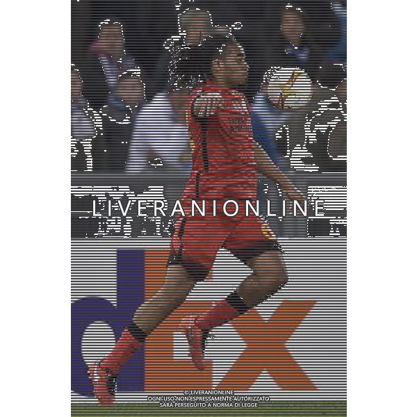 UEFA Europa League 2015-2016 sedicesimi ritorno - Roma - 25.02.2016 - Stadio Olimpico - Lazio vs Galatasaray - nella foto: Jason Denayer /Ph. Corradetti - Ag. Aldo Liverani Sas/ AGENZIA ALDO LIVERANI SAS