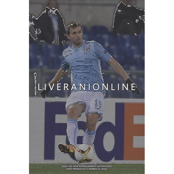 UEFA Europa League 2015-2016 sedicesimi ritorno - Roma - 25.02.2016 - Stadio Olimpico - Lazio vs Galatasaray - nella foto: Senad Lulic /Ph. Corradetti - Ag. Aldo Liverani Sas/ AGENZIA ALDO LIVERANI SAS