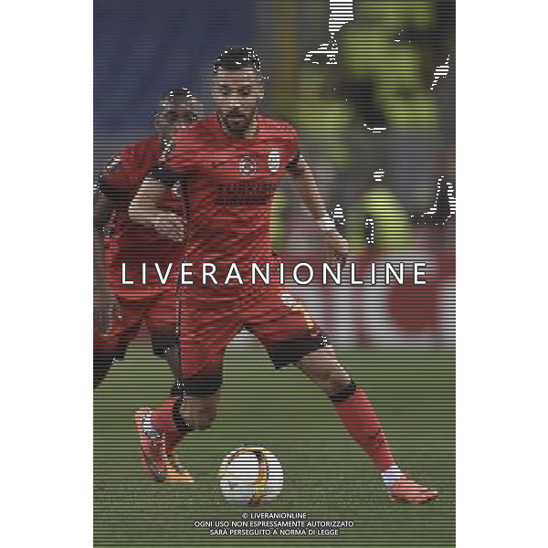 UEFA Europa League 2015-2016 sedicesimi ritorno - Roma - 25.02.2016 - Stadio Olimpico - Lazio vs Galatasaray - nella foto: Yasin Oztekin /Ph. Corradetti - Ag. Aldo Liverani Sas/ AGENZIA ALDO LIVERANI SAS