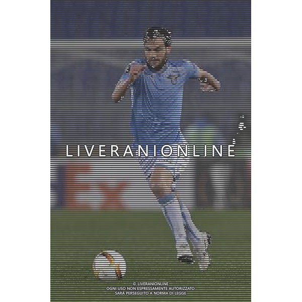 UEFA Europa League 2015-2016 sedicesimi ritorno - Roma - 25.02.2016 - Stadio Olimpico - Lazio vs Galatasaray - nella foto: Marco Parolo /Ph. Corradetti - Ag. Aldo Liverani Sas/ AGENZIA ALDO LIVERANI SAS