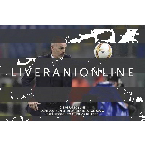 UEFA Europa League 2015-2016 sedicesimi ritorno - Roma - 25.02.2016 - Stadio Olimpico - Lazio vs Galatasaray - nella foto: Stefano Pioli /Ph. Corradetti - Ag. Aldo Liverani Sas/ AGENZIA ALDO LIVERANI SAS