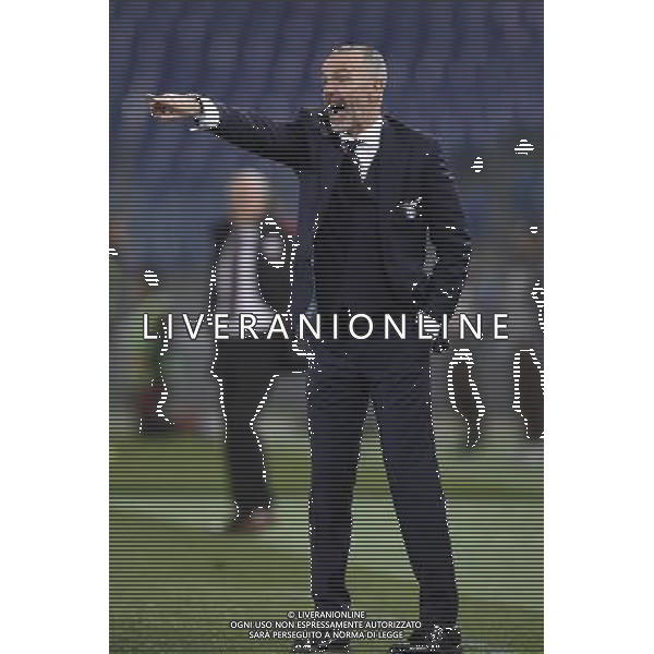 UEFA Europa League 2015-2016 sedicesimi ritorno - Roma - 25.02.2016 - Stadio Olimpico - Lazio vs Galatasaray - nella foto: Stefano Pioli /Ph. Corradetti - Ag. Aldo Liverani Sas/ AGENZIA ALDO LIVERANI SAS