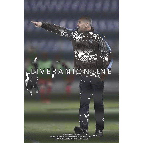 UEFA Europa League 2015-2016 sedicesimi ritorno - Roma - 25.02.2016 - Stadio Olimpico - Lazio vs Galatasaray - nella foto: Stefano Pioli /Ph. Corradetti - Ag. Aldo Liverani Sas/ AGENZIA ALDO LIVERANI SAS