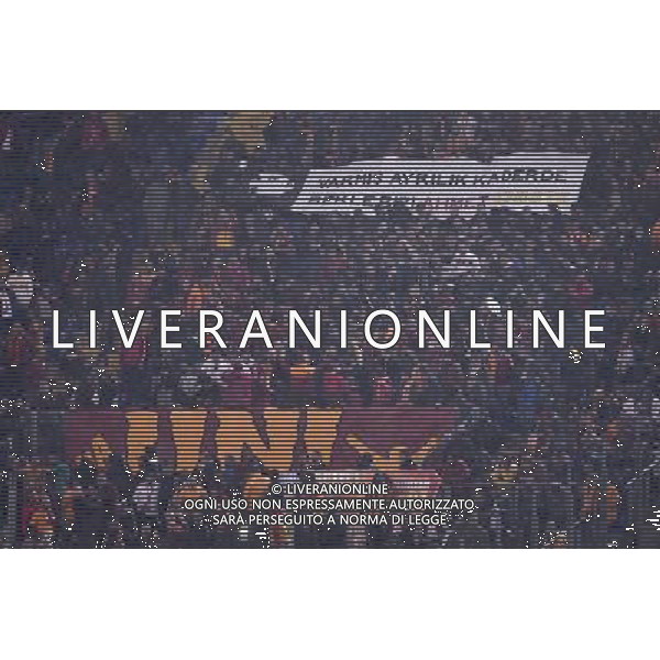 UEFA Europa League 2015-2016 sedicesimi ritorno - Roma - 25.02.2016 - Stadio Olimpico - Lazio vs Galatasaray - nella foto: Tifosi del Galatasaray /Ph. Corradetti - Ag. Aldo Liverani Sas/ AGENZIA ALDO LIVERANI SAS