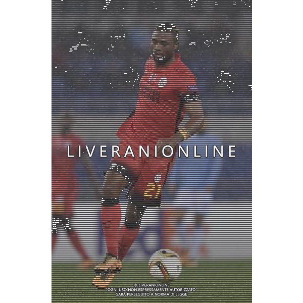 UEFA Europa League 2015-2016 sedicesimi ritorno - Roma - 25.02.2016 - Stadio Olimpico - Lazio vs Galatasaray - nella foto: Aurelien Chedjou /Ph. Corradetti - Ag. Aldo Liverani Sas/ AGENZIA ALDO LIVERANI SAS