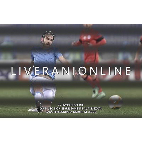 UEFA Europa League 2015-2016 sedicesimi ritorno - Roma - 25.02.2016 - Stadio Olimpico - Lazio vs Galatasaray - nella foto: Marco Parolo /Ph. Corradetti - Ag. Aldo Liverani Sas/ AGENZIA ALDO LIVERANI SAS