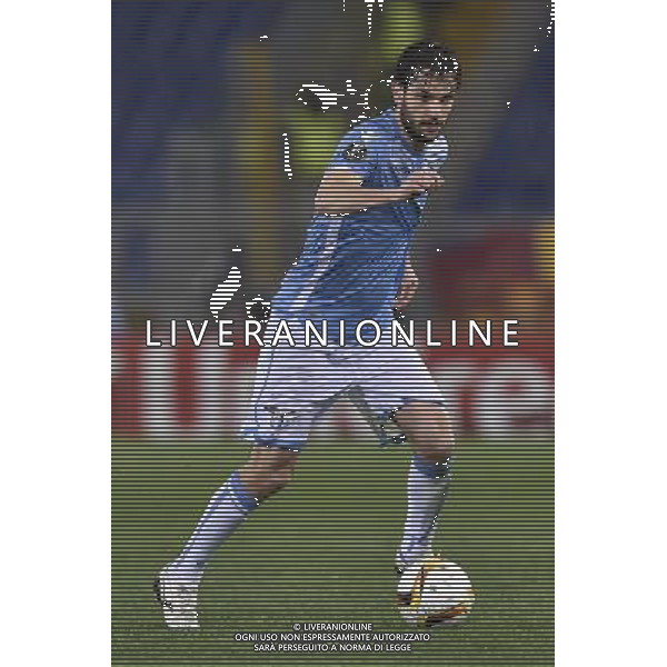 UEFA Europa League 2015-2016 sedicesimi ritorno - Roma - 25.02.2016 - Stadio Olimpico - Lazio vs Galatasaray - nella foto: Marco Parolo /Ph. Corradetti - Ag. Aldo Liverani Sas/ AGENZIA ALDO LIVERANI SAS