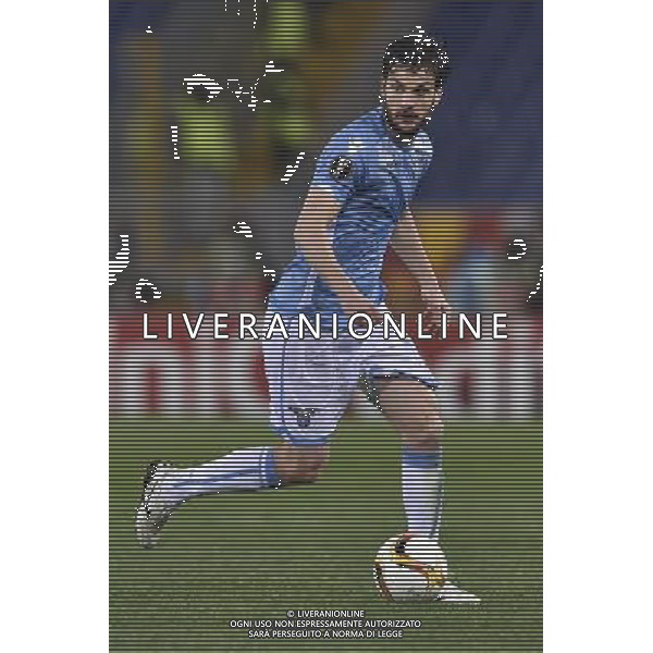 UEFA Europa League 2015-2016 sedicesimi ritorno - Roma - 25.02.2016 - Stadio Olimpico - Lazio vs Galatasaray - nella foto: Marco Parolo /Ph. Corradetti - Ag. Aldo Liverani Sas/ AGENZIA ALDO LIVERANI SAS