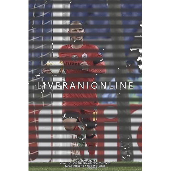 UEFA Europa League 2015-2016 sedicesimi ritorno - Roma - 25.02.2016 - Stadio Olimpico - Lazio vs Galatasaray - nella foto: Wesley Sneijder /Ph. Corradetti - Ag. Aldo Liverani Sas/ AGENZIA ALDO LIVERANI SAS