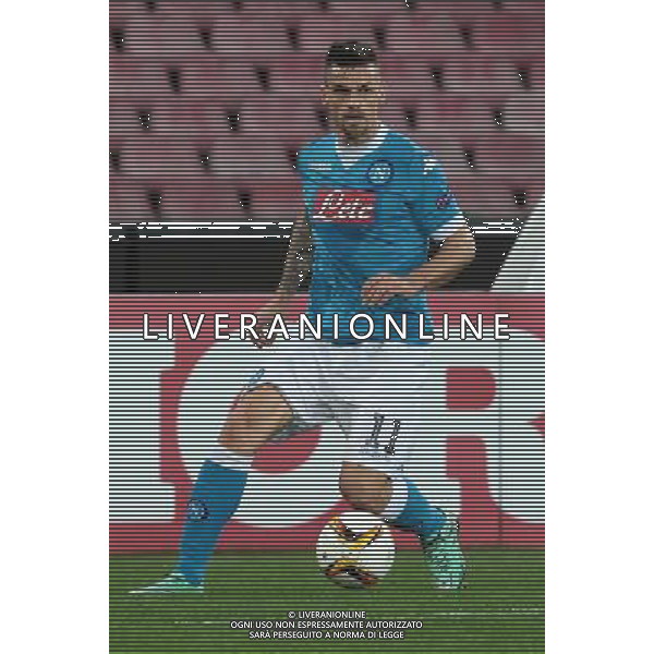 NAPOLI - VILLARREAL UEFA Europa League 2015-2016 sedicesimi ritorno 25.02.2016 NELLA FOTO CHRISTIAN MAGGIO ©MOSCA / AGENZIA ALDO LIVERANI SAS