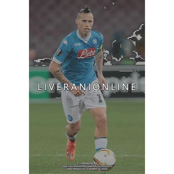 NAPOLI - VILLARREAL UEFA Europa League 2015-2016 sedicesimi ritorno 25.02.2016 NELLA FOTO MAREK HAMSIK ©MOSCA / AGENZIA ALDO LIVERANI SAS