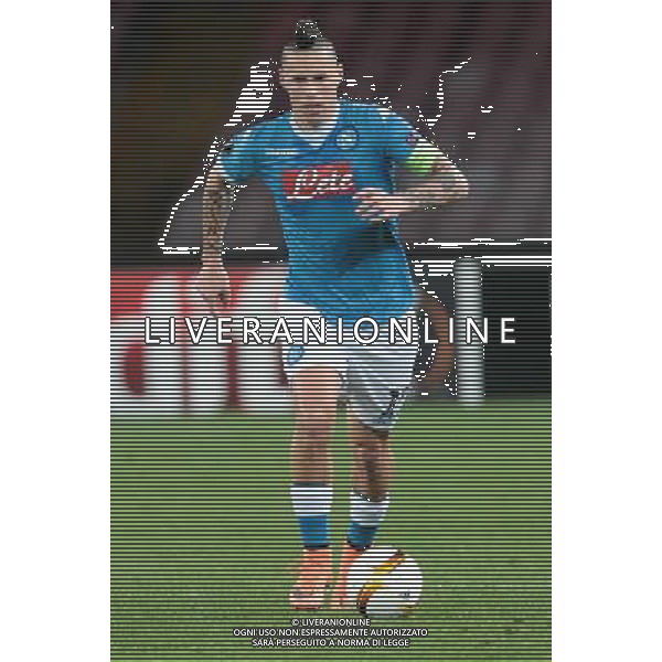 NAPOLI - VILLARREAL UEFA Europa League 2015-2016 sedicesimi ritorno 25.02.2016 NELLA FOTO MAREK HAMSIK ©MOSCA / AGENZIA ALDO LIVERANI SAS