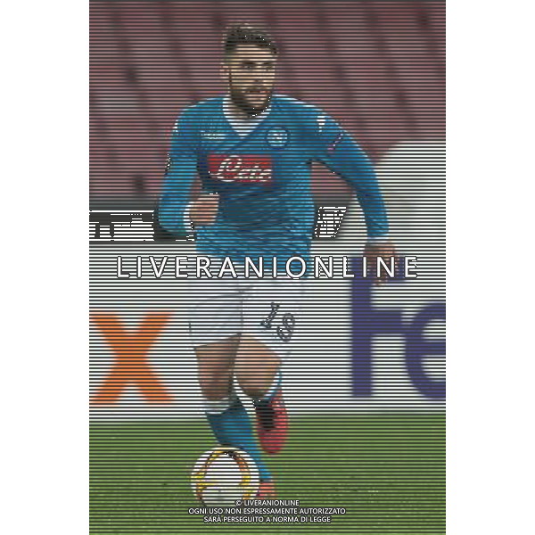 NAPOLI - VILLARREAL UEFA Europa League 2015-2016 sedicesimi ritorno 25.02.2016 NELLA FOTO DAVID LOPEZ ©MOSCA / AGENZIA ALDO LIVERANI SAS