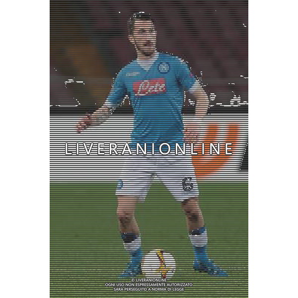 NAPOLI - VILLARREAL UEFA Europa League 2015-2016 sedicesimi ritorno 25.02.2016 NELLA FOTO MIRKO VALDIFIORI ©MOSCA / AGENZIA ALDO LIVERANI SAS