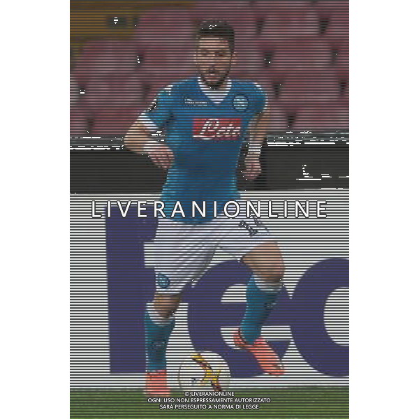 NAPOLI - VILLARREAL UEFA Europa League 2015-2016 sedicesimi ritorno 25.02.2016 NELLA FOTO DRIES MERTENS ©MOSCA / AGENZIA ALDO LIVERANI SAS