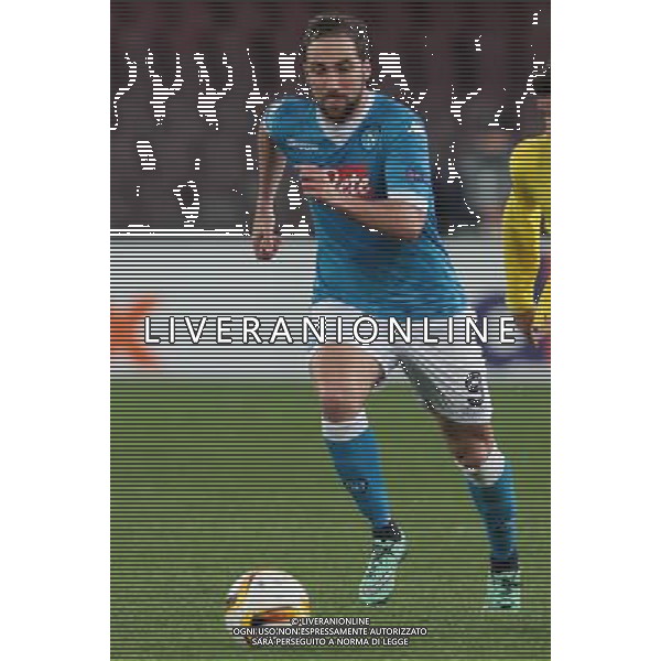 NAPOLI - VILLARREAL UEFA Europa League 2015-2016 sedicesimi ritorno 25.02.2016 NELLA FOTO GONZALO HIGUAIN ©MOSCA / AGENZIA ALDO LIVERANI SAS