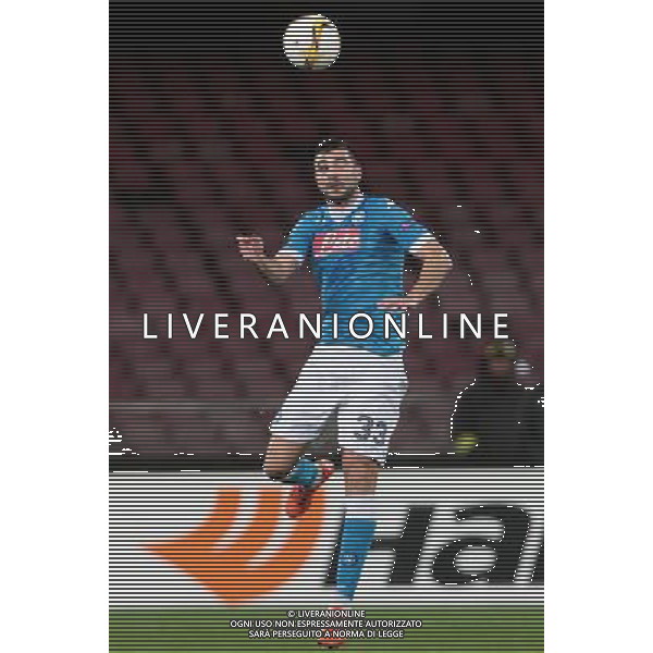 NAPOLI - VILLARREAL UEFA Europa League 2015-2016 sedicesimi ritorno 25.02.2016 NELLA FOTO RAUL ALBIOL ©MOSCA / AGENZIA ALDO LIVERANI SAS