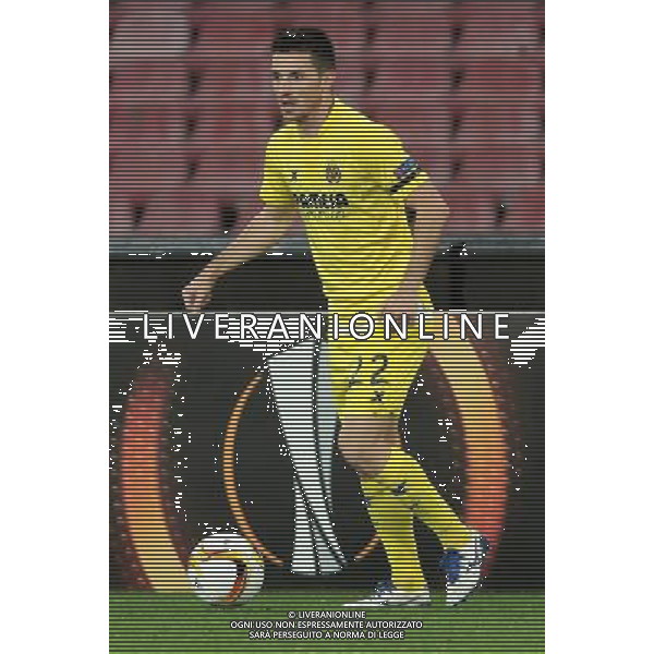 NAPOLI - VILLARREAL UEFA Europa League 2015-2016 sedicesimi ritorno 25.02.2016 NELLA FOTO ANTONIO RUKAVINA ©MOSCA / AGENZIA ALDO LIVERANI SAS