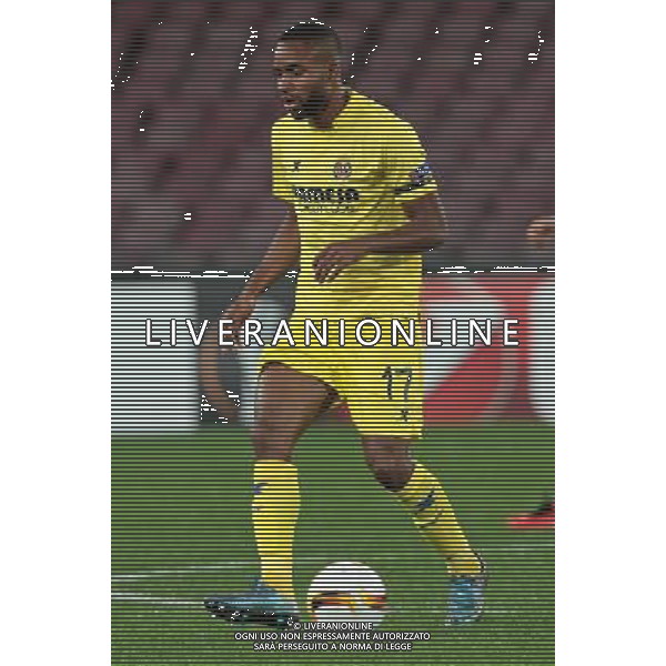 NAPOLI - VILLARREAL UEFA Europa League 2015-2016 sedicesimi ritorno 25.02.2016 NELLA FOTO CEDRIC BAKAMBU ©MOSCA / AGENZIA ALDO LIVERANI SAS