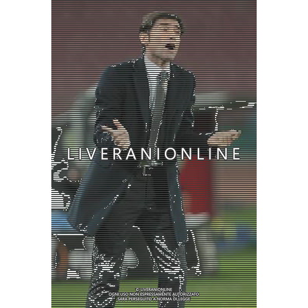 NAPOLI - VILLARREAL UEFA Europa League 2015-2016 sedicesimi ritorno 25.02.2016 NELLA FOTO MARCELINO ©MOSCA / AGENZIA ALDO LIVERANI SAS