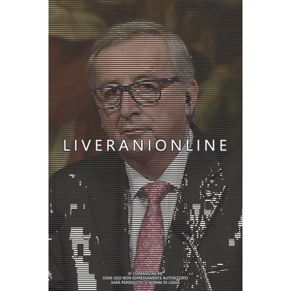Il Presidente del Consiglio dei Ministri Matteo Renzi incontra il presidente della Commissione Europea Jean-Claude Juncker - Roma - 26.02.2016 - Palazzo Chigi - nella foto: Jean-Claude Juncker / Ph. Corradetti - Ag. Aldo Liverani Sas / AGENZIA ALDO LIVERANI SAS
